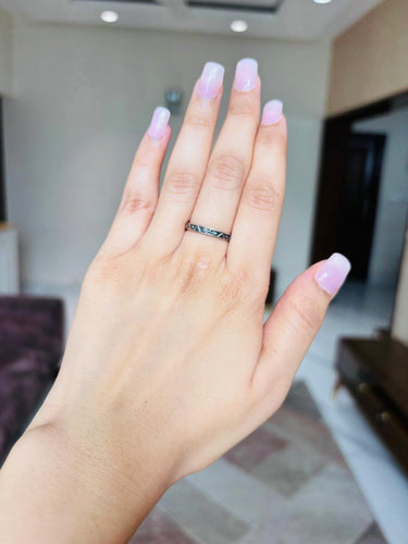 Kalahari Stack Silver Ring